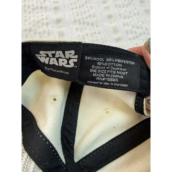 Star Wars Snapback Hat Rebel Empire Logo Wool Blend Adjustable Cap - Picture 6 of 7
